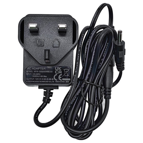 12v power supply charger - 12v, 2a